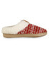 ფოტო #2 პროდუქტის Women's Fairisle Knit Braelyn Hoodback Slippers