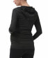 Maternity Essential Ruched Hooded Active Jacket