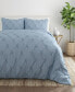 Фото #1 товара Home Collection Premium Ultra Soft 3 Piece Pinch Pleat Duvet Cover Set, Full/Queen