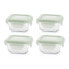 MINILAND Set 4 Natursquare Containers Chip