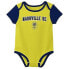 MLS Nashville SC Infant 3pk Bodysuit - 3-6M