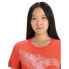 ფოტო #3 პროდუქტის ICEBREAKER Central Classic St Anton short sleeve T-shirt