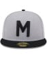 ფოტო #2 პროდუქტის Men's Gray Montgomery Biscuits 2024 Rickwood Classic 59FIFTY Fitted Hat