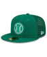 Фото #1 товара Men's Green Milwaukee Brewers 2022 St. Patrick's Day On-Field 59FIFTY Fitted Hat