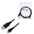 Фото #4 товара LogiLink 1.8m USB/microUSB - 1.8 m - USB A - Micro-USB B - USB 2.0 - Male/Male - Black