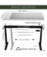 Фото #6 товара Electric Stand Up Desk Frame - Ergear Height Adjustable Table Legs Sit Stand Desk Frame Up