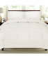 Фото #1 товара Solid Color Box Stitch Down Alternative Twin Comforter