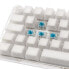 Фото #5 товара Ducky One 3 Aura White Mini Gaming Tastatur, RGB LED - MX-Blue