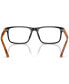 ფოტო #4 პროდუქტის Men's Rectangle Eyeglasses, RL6225U56-O