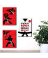 Фото #2 товара Karate Master - Martial Arts Wall & Room Decor - 7.5 x 10 inches Set of 3 Prints