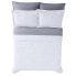 Twin XL 5pc Antimicrobial Seersucker Bed in a Bag White - Truly Calm