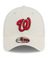 Men's White Washington Nationals Chrome Team Classic 39THIRTY Flex Hat