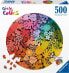 Фото #4 товара Ravensburger Puzzle 500 elementów Paleta kolorów Tropiki