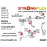 Silentblock Strongflex STF021260AX2 Inferior Delantera 2 Pieces