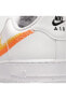Фото #8 товара Air Force 1 '07 'Spray Paint Swoosh Sneaker Beyaz Günlük Spor Ayakkabı