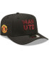 Фото #1 товара Men's Black Manchester United Weave Overlay 9FIFTY Snapback Hat