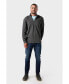 Фото #3 товара Horizon Men's Long Sleeve Half Zip Pullover Sweater