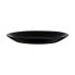 Flat plate Arcopal Black Glass (Ø 18 cm)