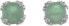Silver Hot Diamonds Anais Green Aventurine AE003 Earrings