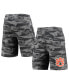 Фото #1 товара Men's Charcoal, Gray Auburn Tigers Camo Backup Terry Jam Lounge Shorts