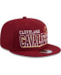 Фото #2 товара Men's Wine Cleveland Cavaliers Gameday 59FIFTY Snapback Hat