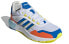 Фото #4 товара Кроссовки adidas neo 9tis Runner мужские сине-бело-оранжевые