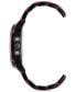 ფოტო #2 პროდუქტის Women's Analog Black Alloy with Pink Silicone Center Link Bracelet Watch, 40mm