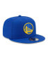 Фото #3 товара Men's Royal Golden State Warriors Official Team Color 9FIFTY Snapback Hat