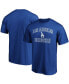 Фото #1 товара Men's Royal Los Angeles Dodgers Heart Soul T-shirt