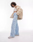 Фото #2 товара Topshop Tall cord utility straight leg trouser in baby blue