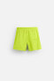 REGULAR TEXTURED SWIMMING TRUNKS