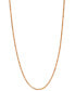 Фото #1 товара Macy's sparkle Chain Necklace 16" (1-1/2mm) in 14K Rose Gold