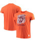 ფოტო #2 პროდუქტის Men's Orange Clemson Tigers Big and Tall Mock Twist T-shirt