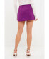 ფოტო #2 პროდუქტის Women's Cut Out Mini Skort