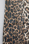 Фото #12 товара Короткое платье с леопардовым принтом ZARA