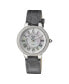 ფოტო #1 პროდუქტის GV2 Women's Astor II Gray Leather Swiss Quartz Strap Watch 36mm