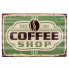 Wall Plate Alexandra House Living Coffee Shop Iron 59 x 1 x 40 cm