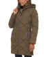 Фото #3 товара Women's Hooded Quilted Puffer Coat