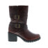 Фото #1 товара Harley-Davidson Lalanne Triple Strap D84714 Womens Brown Motorcycle Boots
