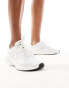 Nike Running Revolution 7 trainers in white and silver