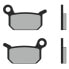 BRENTA MOTO 3238 organic rear Brake Pads