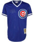 Фото #4 товара Men's Ryne Sandberg Chicago Cubs Cooperstown Authentic Collection Throwback Replica Jersey - Royal Blue