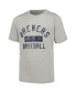 ფოტო #3 პროდუქტის Big Boys Heather Gray, Navy, Gold Distressed Milwaukee Brewers Three-Pack T-shirt Set