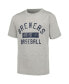 Big Boys Heather Gray, Navy, Gold Distressed Milwaukee Brewers Three-Pack T-shirt Set