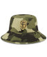 ფოტო #2 პროდუქტის Men's Camo San Francisco Giants 2022 Armed Forces Day Bucket Hat