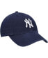 Фото #4 товара Boys Navy New York Yankees Team Logo Clean Up Adjustable Hat