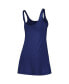 Фото #2 товара Платье женское ZooZatz с вырезом круглой формы в полоску Notre Dame Fighting Irish, цвет синий