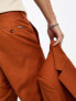 Фото #7 товара Sixth June oversized suit trousers in burnt orange