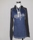 Dallas Town Wildcats Graphic Long Sleeve Hoodie Blue Size L