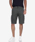 Men's Belted Double Pocket Cargo Shorts